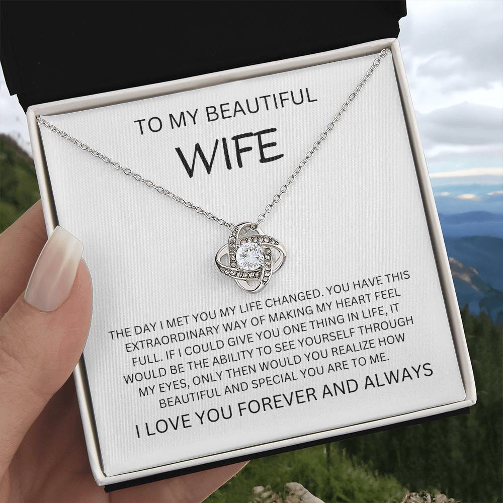 TO MY BEAUTIFUL WIFE