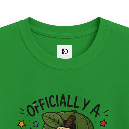 Officially a 1st Grade Grader Kids Tee — Personalized Back-to-School Shirt