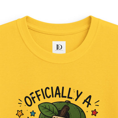 Officially a 1st Grade Grader Kids Tee — Personalized Back-to-School Shirt