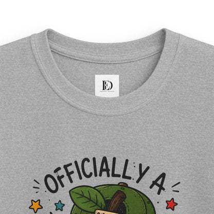 Officially a 1st Grade Grader Kids Tee — Personalized Back-to-School Shirt