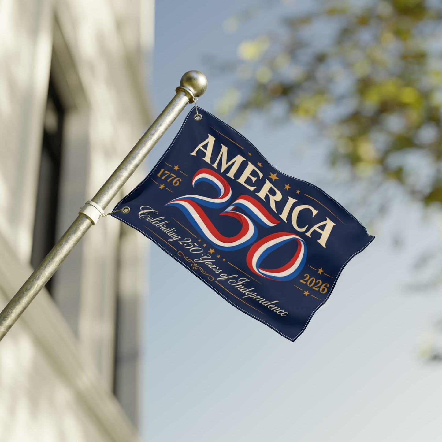 America 250 Independence Flag | 250th Anniversary Patriotic Banner 1776–2026