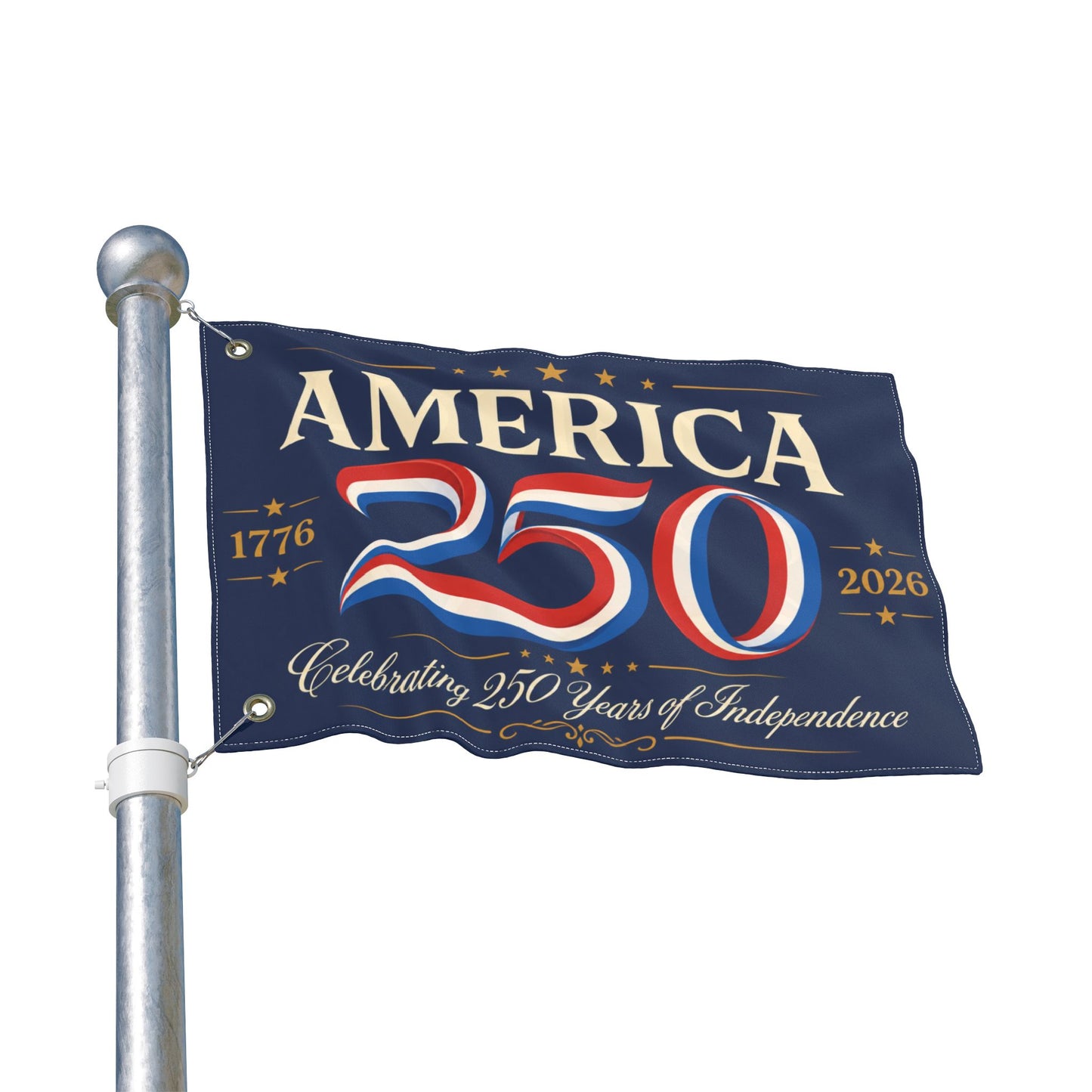 America 250 Independence Flag | 250th Anniversary Patriotic Banner 1776–2026