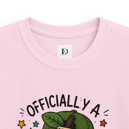 Officially a 1st Grade Grader Kids Tee — Personalized Back-to-School Shirt