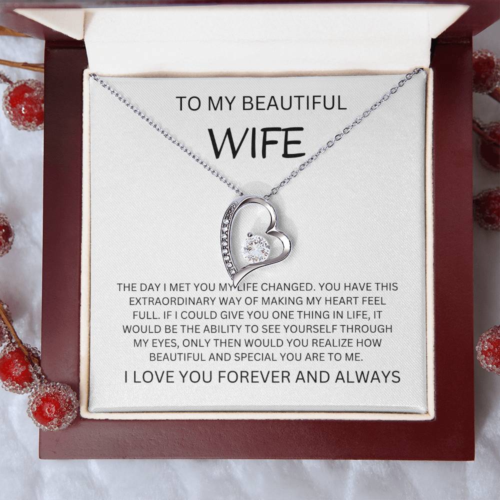 TO MY BEAUTIFUL WIFE