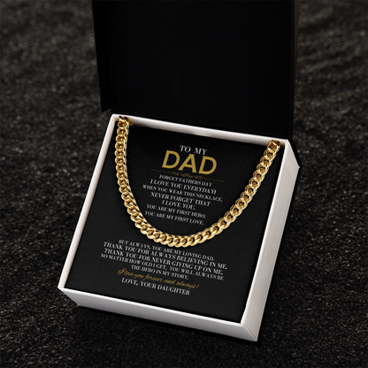 NEVER FORGET THAT I LOVE YOU - CUBAN LINK