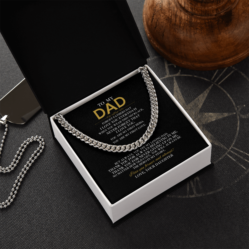 NEVER FORGET THAT I LOVE YOU - CUBAN LINK