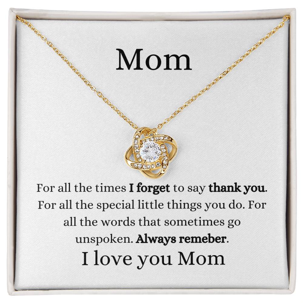 Mom Love Necklace
