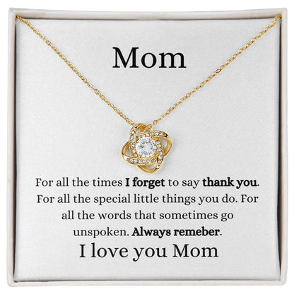 Mom Love Necklace