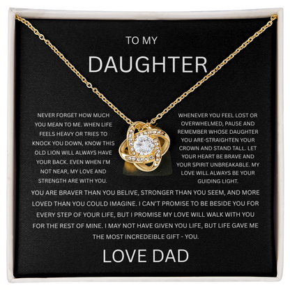 TO MY DAUGHTER