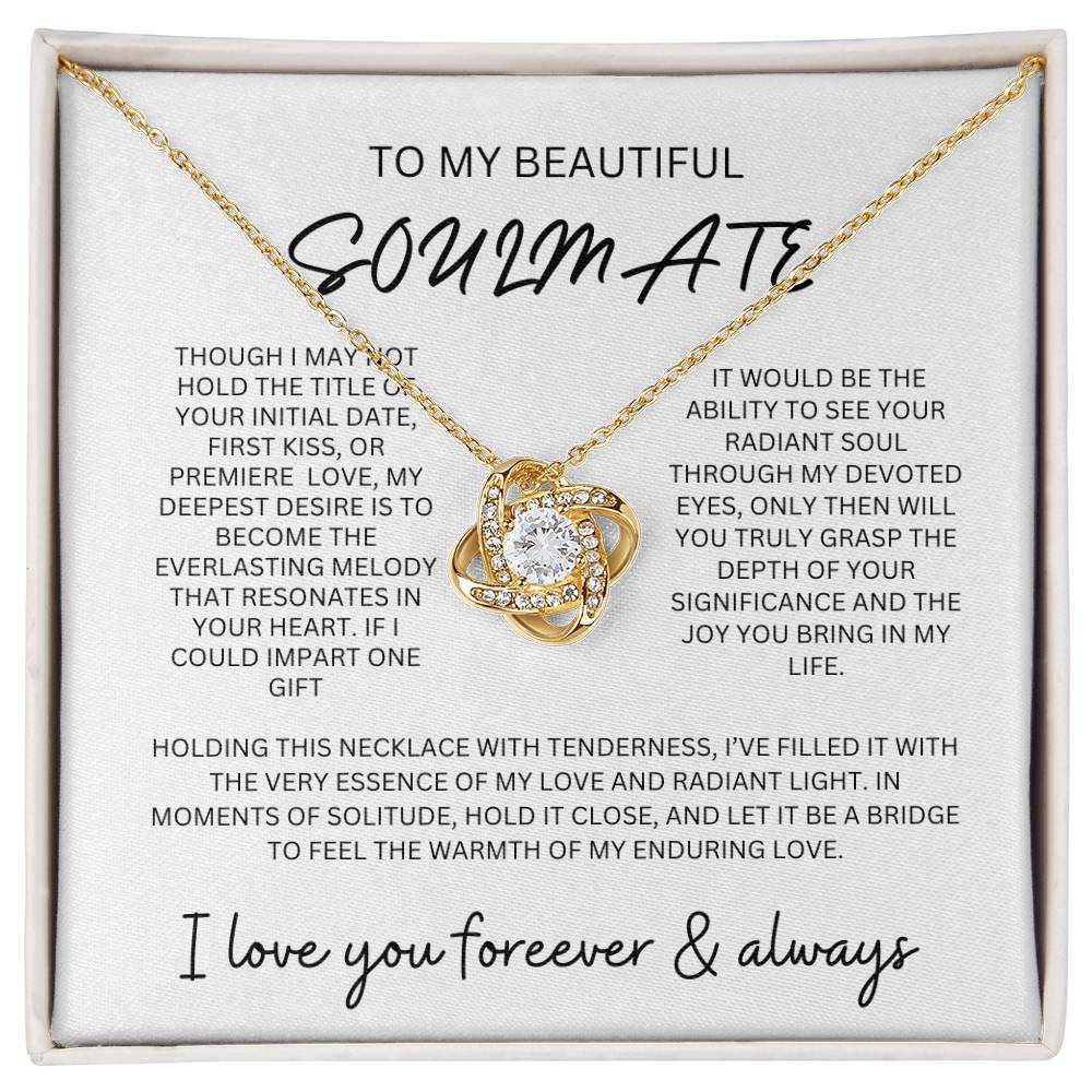 TO MY BEAUTIFUL SOULMATE
