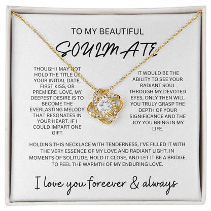TO MY BEAUTIFUL SOULMATE