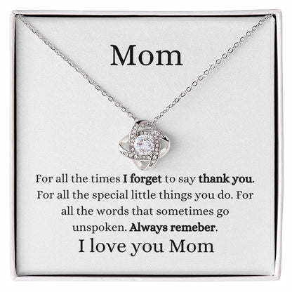 Mom Love Necklace