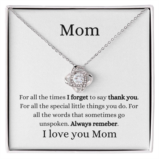 Mom Love Necklace