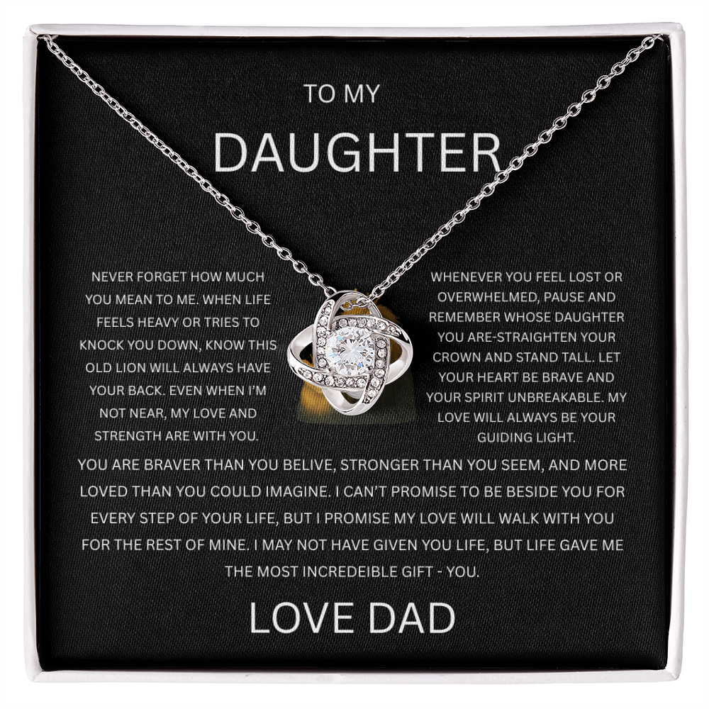 TO MY DAUGHTER