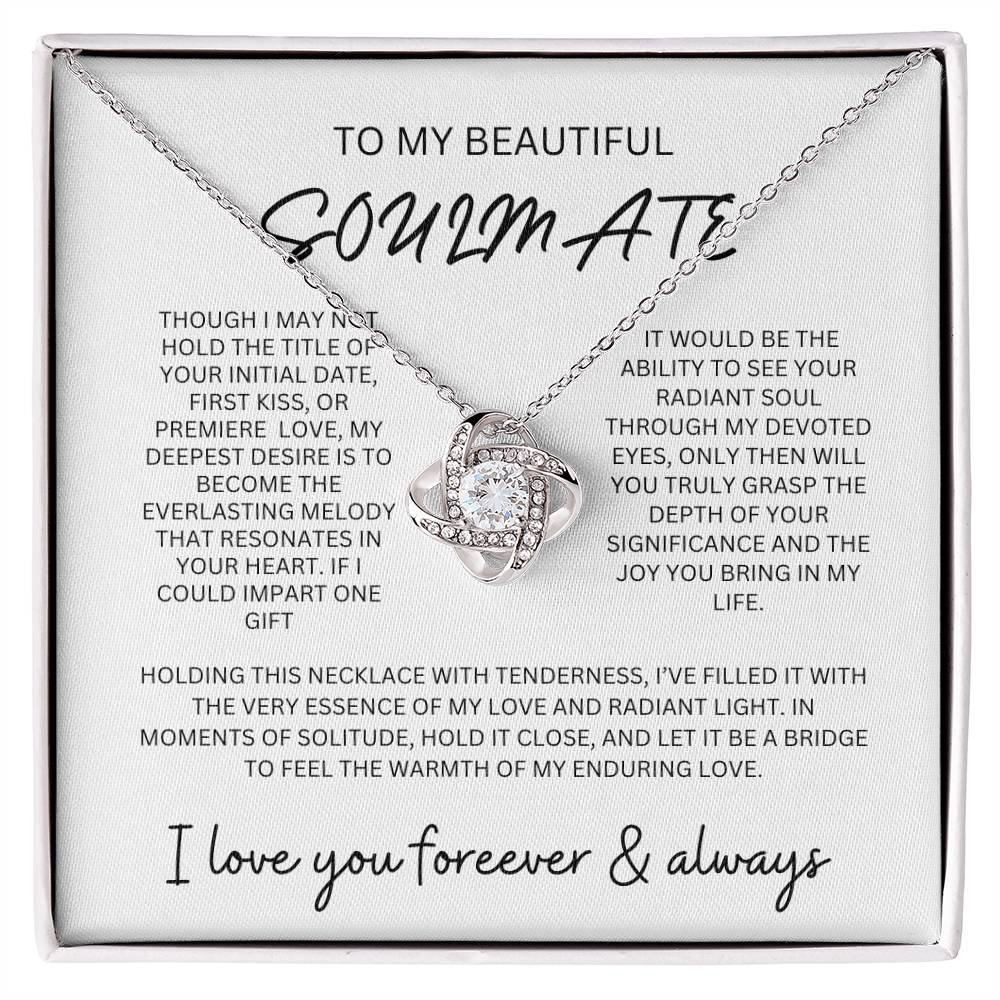TO MY BEAUTIFUL SOULMATE