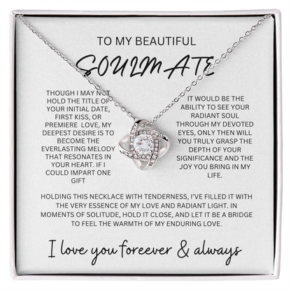TO MY BEAUTIFUL SOULMATE