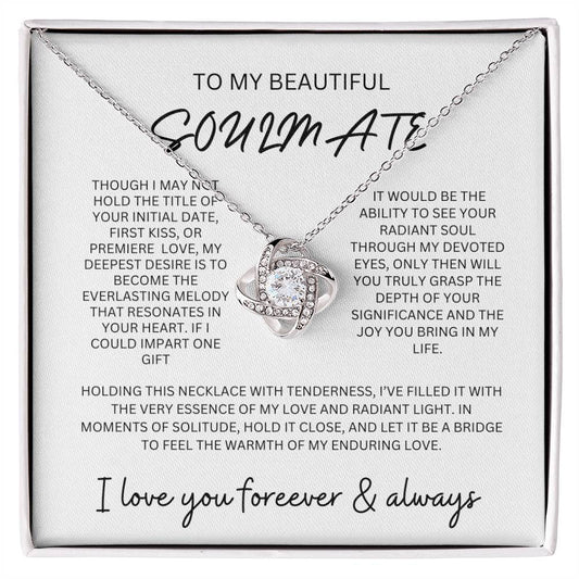 TO MY BEAUTIFUL SOULMATE
