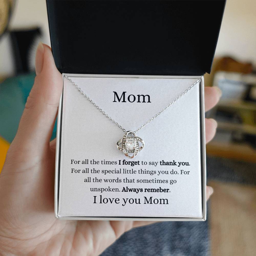 Mom Love Necklace