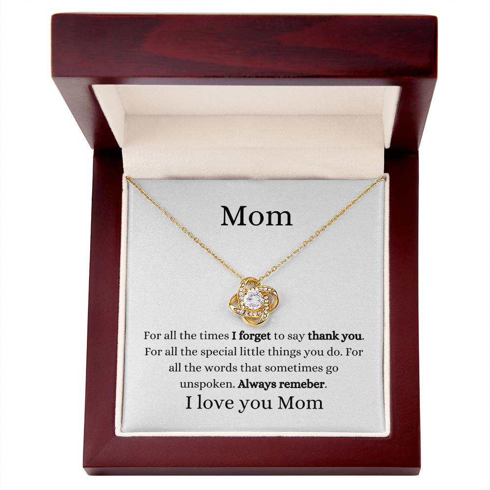 Mom Love Necklace