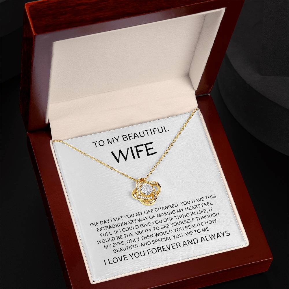 TO MY BEAUTIFUL WIFE