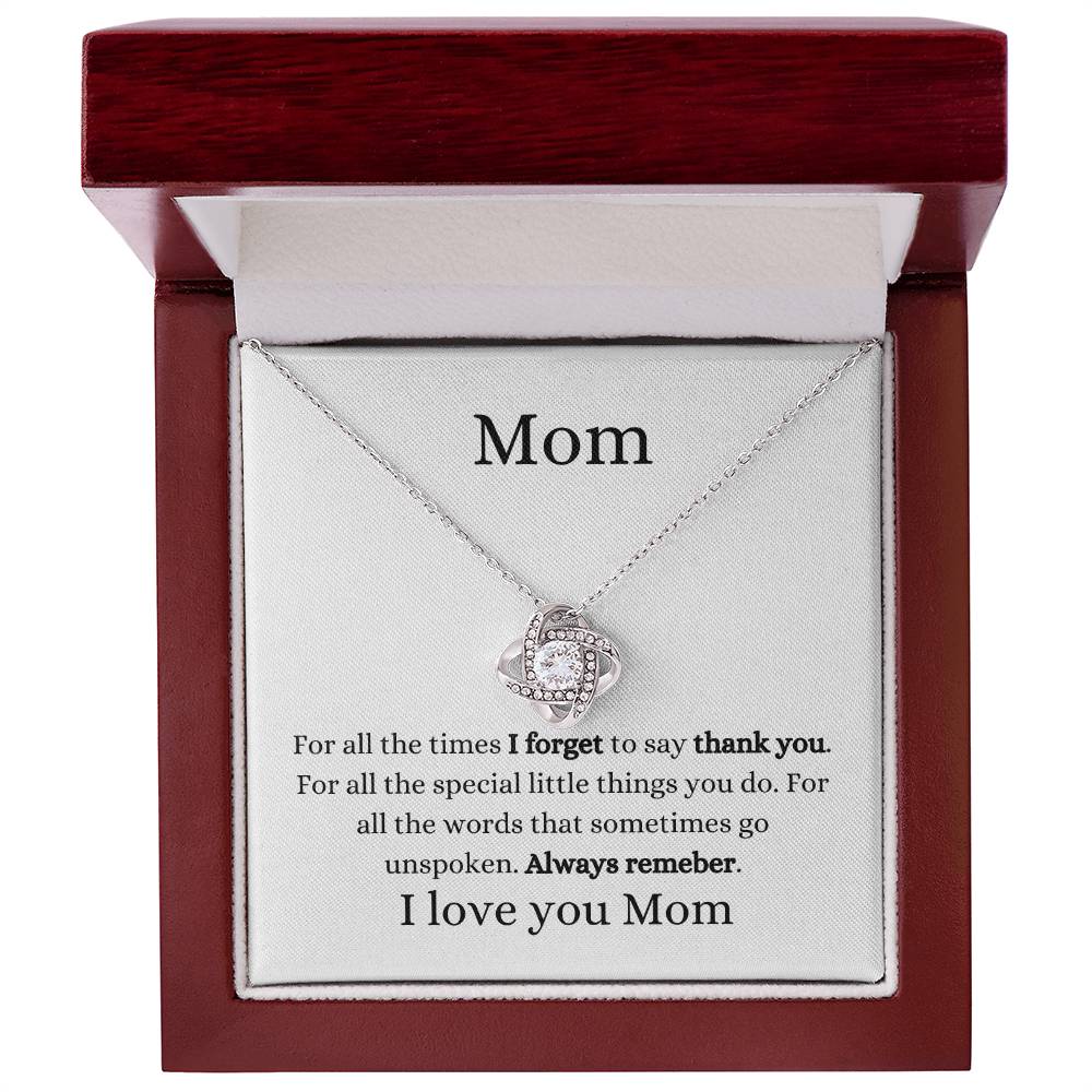 Mom Love Necklace