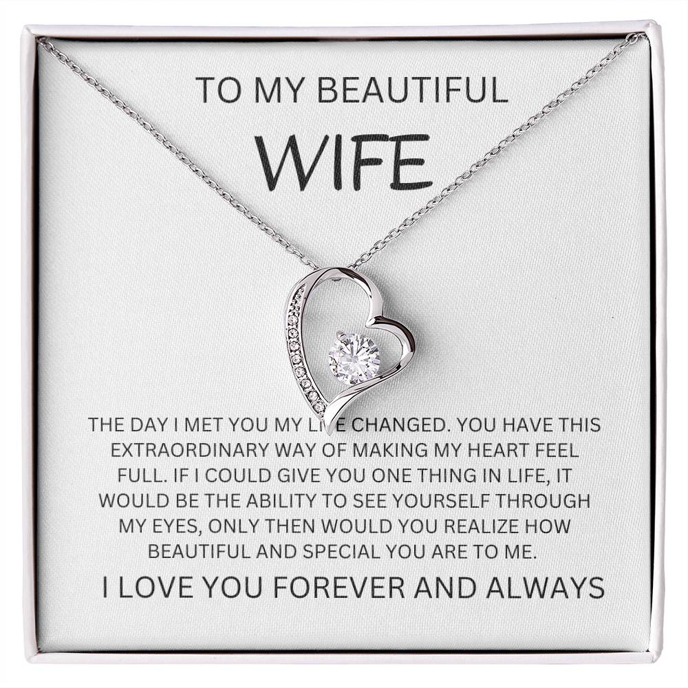 TO MY BEAUTIFUL WIFE