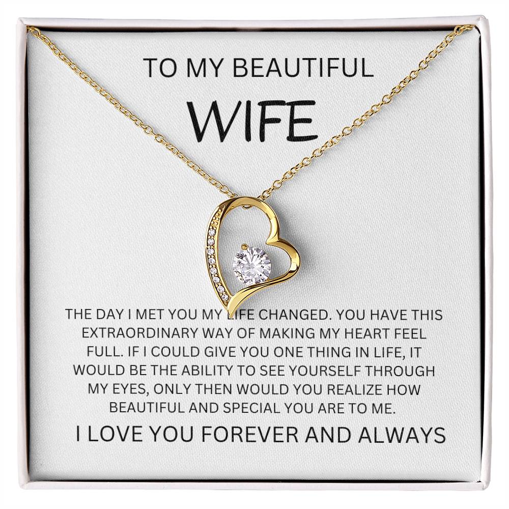 TO MY BEAUTIFUL WIFE