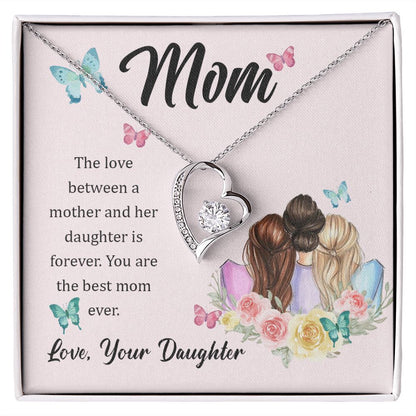 TO THE BEST MOM FROM YOUR DAUGHTER