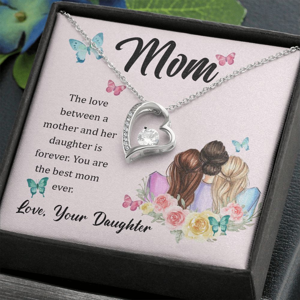 TO THE BEST MOM FROM YOUR DAUGHTER