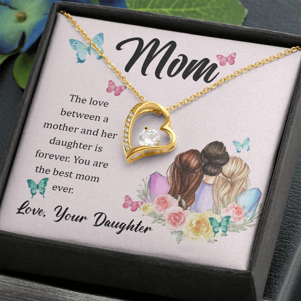 TO THE BEST MOM FROM YOUR DAUGHTER